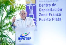 INFOTEP inaugura Centro de Capacitación del INFOTEP en Zona Franca de Puerto Plata